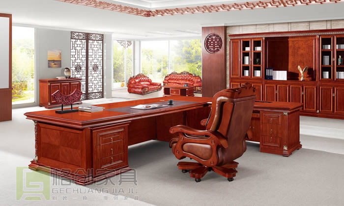 實(shí)木辦公家具-大班臺