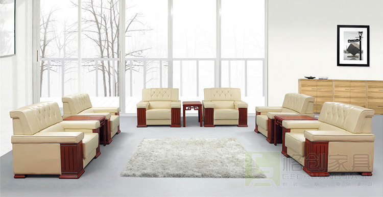 實(shí)木辦公沙發(fā)