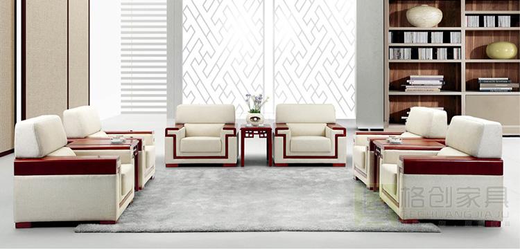 實(shí)木辦公沙發(fā)