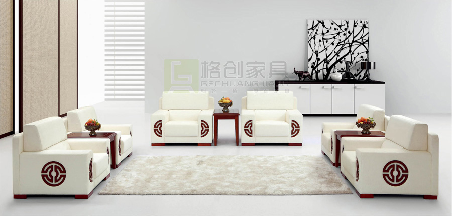 實(shí)木辦公沙發(fā)