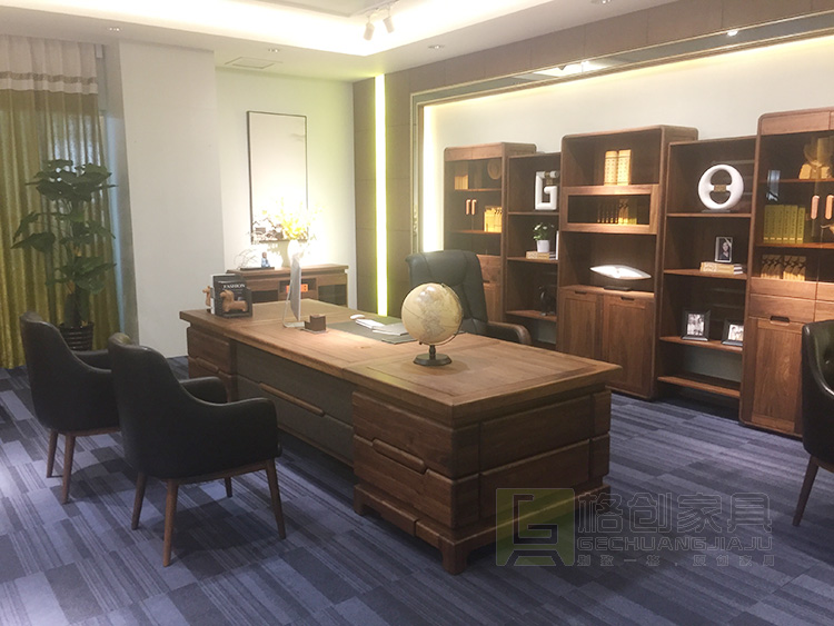 純實(shí)木大班臺(tái)